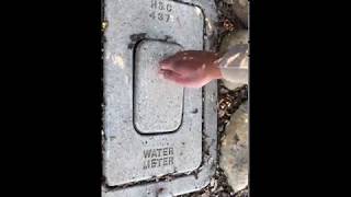 The Flume® Smart Water System How to open your meter pit lid [upl. by Lasko587]