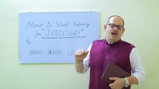 How To Start Preparing For Judiciary Exam  APSJudicialAcademy [upl. by Rehctaht]