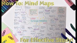 How to Make The PERFECT Mind Map and STUDY EFFECTIVELY  Eve [upl. by Ruffina]