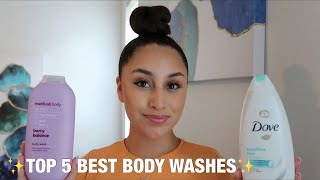 I TRIED 100 BODY WASHES SO YOU DON’T HAVE TO🧼 top 5 best body washes 2021✨ [upl. by Leggat442]