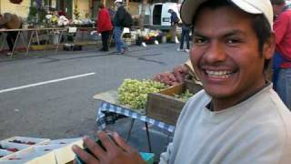 Mixteco Men speaking at Farmers Market Monterey California [upl. by Seely911]