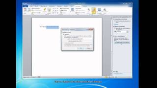 How to Create Fillable Forms in Microsoft Word 2010 [upl. by Ahscrop]