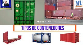 Tipos de contenedores Maritimos final [upl. by Oileduab]