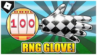 Slap Battles  How to get RNG GLOVE  quotRNGODquot BADGE ROBLOX [upl. by Dnalel]