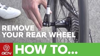 How To Remove And Replace Your Rear Wheel [upl. by Rorry88]