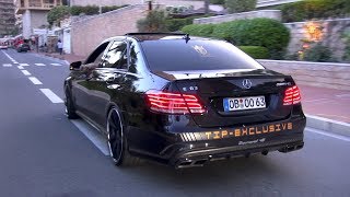 MercedesAMG E63 S 750HP with SuperSprint Exhaust [upl. by Aleirbag]