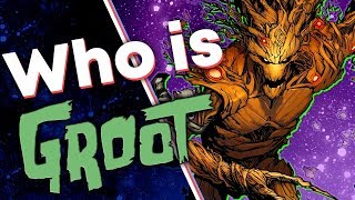 The Fascinating History of Groot Guardians of the Galaxy [upl. by Genesa289]