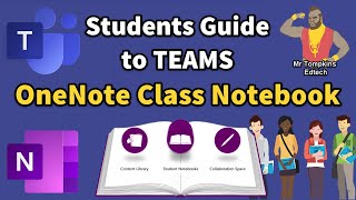 Students Guide to Microsoft Teams  OneNote Class Notebook [upl. by Milford]