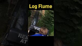 Log Flume Ride  Canobie Lake Park [upl. by Okin]