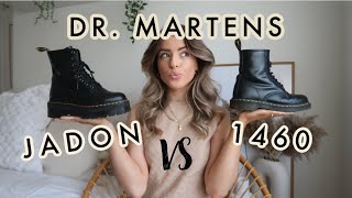 DR MARTENS 1460 BOOTS amp JADON BOOTS COMPARISON REVIEW  BREAKING IN TIPS  Charlotte Olivia [upl. by Vani]