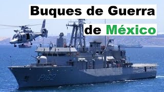 Top 5 Buques de Guerra mas Poderoso de MÉXICO [upl. by Hackathorn]