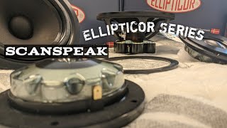 Scanspeak Ellipticor Series Tweeter  Midwoofer [upl. by Rhoads]