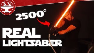 2500° LIGHTSABER BUILD [upl. by Ellennod24]