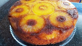 Receita de Bolo de Ananás  Bolo Muito Fofo [upl. by Maryly378]