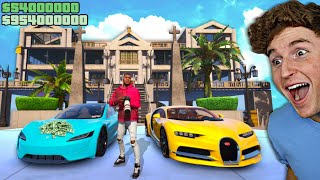 Playing GTA 5 As The RICHEST YouTuber Mods [upl. by Dam]