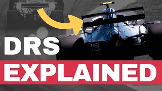 How the DRS Drag Reduction System works in Formula 1 [upl. by Claud]