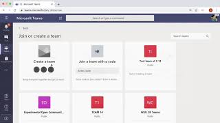 Start a class in Microsoft Teams [upl. by Sebastien]