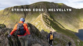 Climbing Helvellyn Via Striding Edge [upl. by Eimareg]