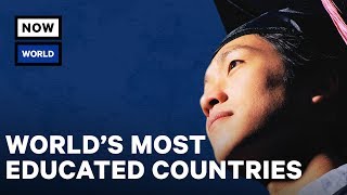 The Most Educated Countries in the World Ranked [upl. by Shwalb]