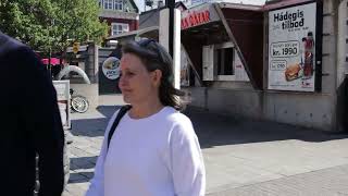 Iceland Reykjavik In July Walking Tour 4k [upl. by Gaven281]