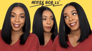 Outre Synthetic HD Lace Front Wig  ANNIE BOB 12 WIGTYPESCOM [upl. by Paryavi]