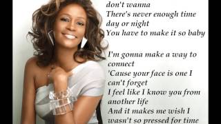 Whitney Houston Call You Tonight lyric video [upl. by Aldredge]