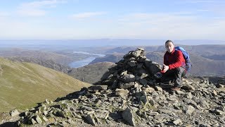 Britains Mountain Challenges Striding Edge scrambling [upl. by Rumilly663]