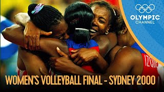 Womens Volleyball Final  CUB v RUS  Sydney 2000 Replays [upl. by Luapnaes507]