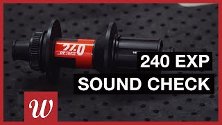 DT Swiss 240 EXP Hub Sound [upl. by Alamac]