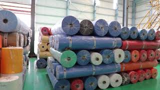 Rajshree Fabrics Manufacturers amp Exporters Of PP Spunbond Nonwoven Fabrics INDIA [upl. by Iahk]