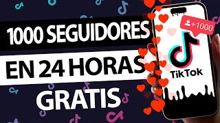 COMO CONSEGUIR SEGUIDORES EN TIKTOK 2024 GRATIS [upl. by Diamante]