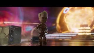 groot dancing mr blue sky [upl. by Ynahteb]