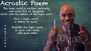 Learning Acrostic Poems with Darian [upl. by Enirhtak]