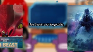 Sea beast react to godzillapart 1 and 2 [upl. by Winebaum]