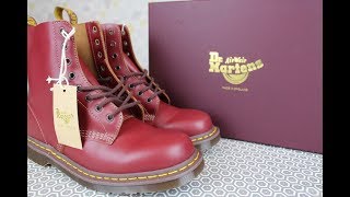 DR MARTENS quotMade In Englandquot 1460 Vintage Oxblood REVIEW [upl. by Eddi]