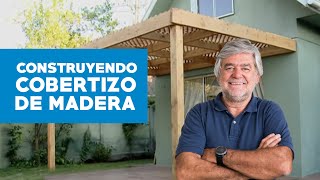 Cómo construir cobertizo de madera [upl. by Dielu]