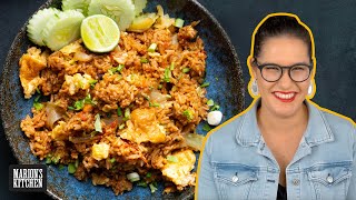 The OLD SCHOOL Thai fried rice recipe you should know about 💯  Marions Kitchen [upl. by Lebama]