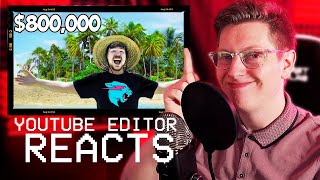 HOW TO MAKE A MR BEAST VIDEO  Editor Reacts [upl. by Davis]