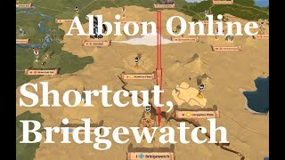 Albion Online  Caerleon to Bridgewatch fast almost safely [upl. by Iaria]