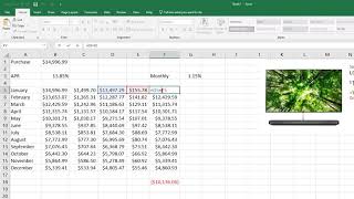 Compound Interest  Using Excel [upl. by Burhans746]