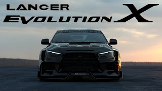 Lancer EVO X Bodykit by hycade [upl. by Acinoreb]