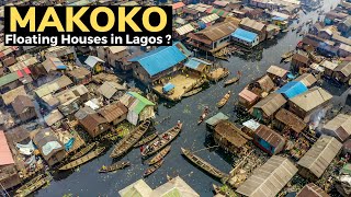 MAKOKO Whats Inside the FLOATING SLUM of Lagos Nigeria [upl. by Aztilay]