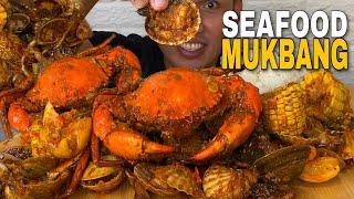 SEAFOOD MUKBANG ASMR  Mukbang Philippines [upl. by Werda]