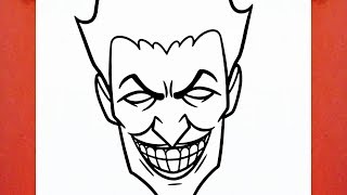 HOW TO DRAW THE JOKER [upl. by Barny]