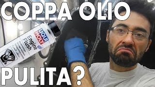 LAVAGGIO MOTORE AUTO CON ADDITIVO LIQUI MOLY Engine Flush [upl. by Lleval]