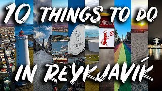 10 THINGS TO DO IN REYKJAVIK  Iceland Places to Visit Iceland Tips [upl. by Enahc]