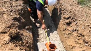 HOW TO Install an Underground Drainage System with FloPlast  Professional Building Supplies [upl. by Vite]