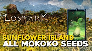 Lost Ark All Sunflower Island Mokoko Seed Locations [upl. by Sampson]