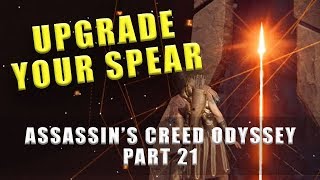 Assassins Creed Odyssey upgrade your spear [upl. by Meekar]