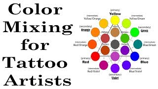 Color Theory Ink Mixing for Tattoo Artists [upl. by Mailiw]